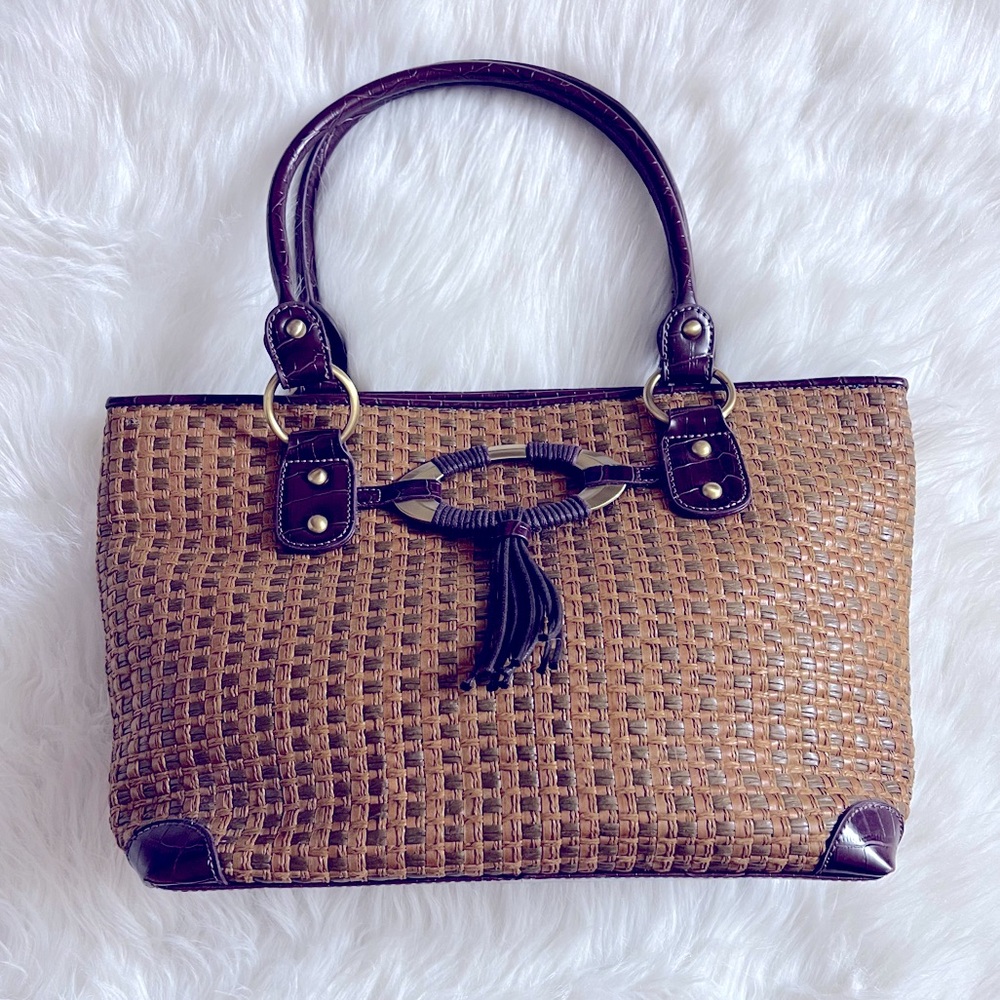 Weaved Tote. Nwot